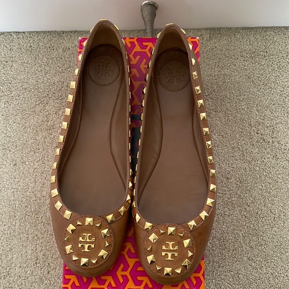 Tory Burch Dale Ballet Flats Size 8M